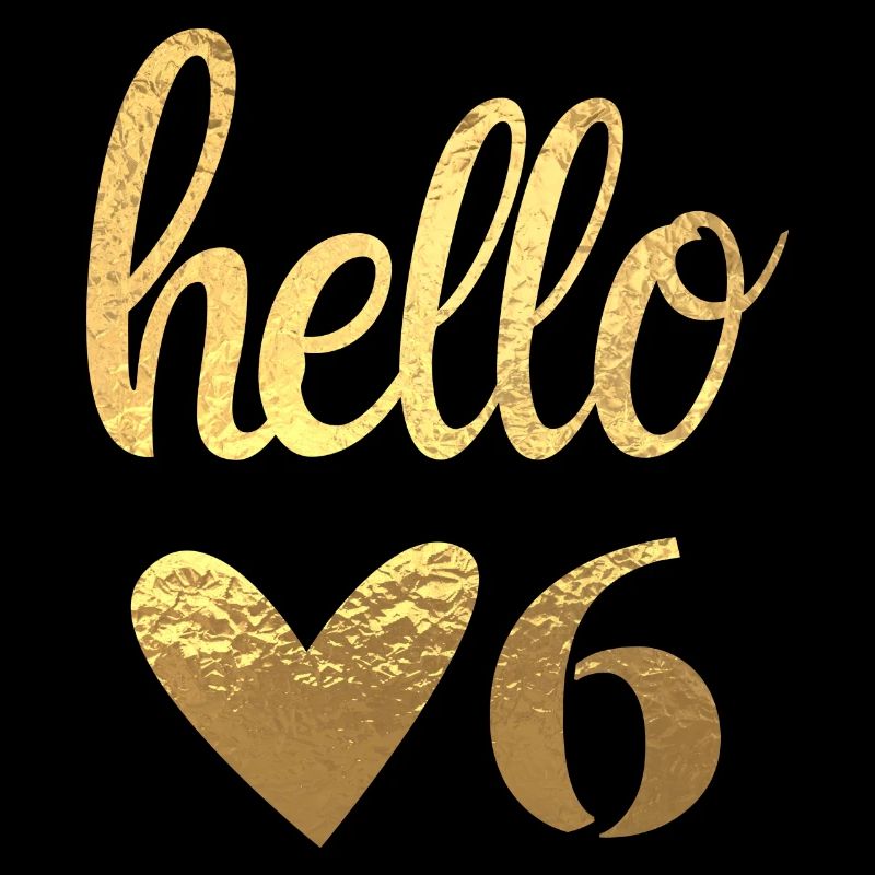 Hello 6 doré