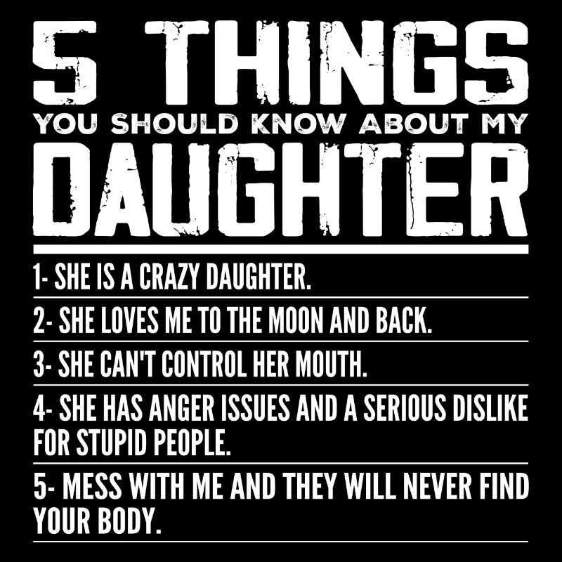 5 Things You Should Know About My Daughter