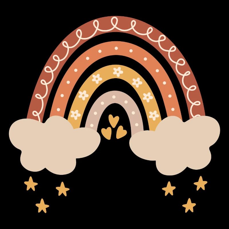 Boho Regenbogen Baby Junge Mädchen Geburt Geschenk