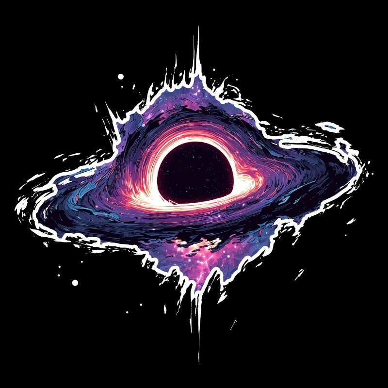 Astronomie Weltraum-Schwarzes Loch Ereignishorizont