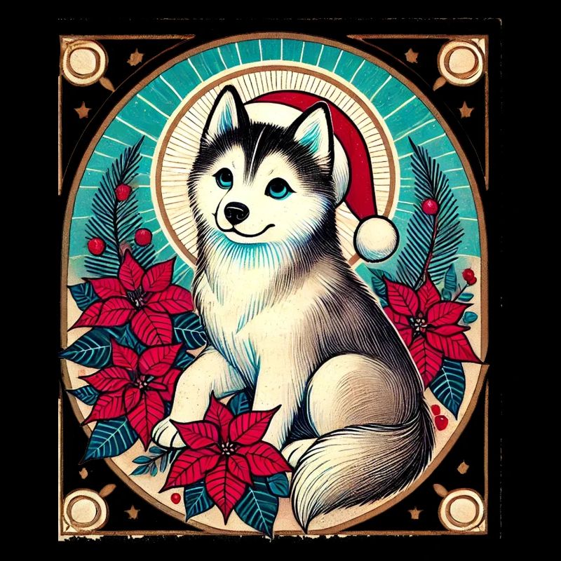 Noël du Malamute d’Alaska