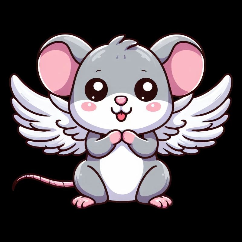 Ailes d’ange de souris