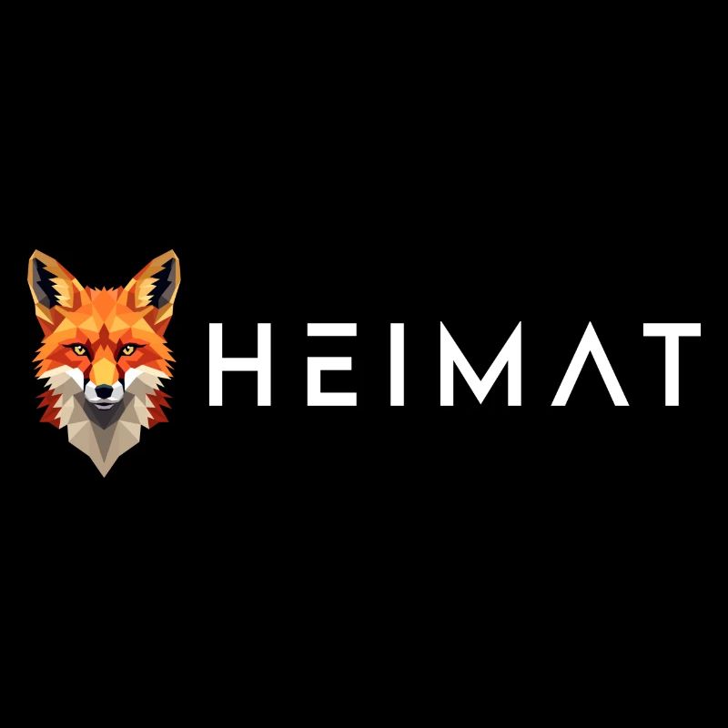 Heimat Rotfuchs geometric Designs