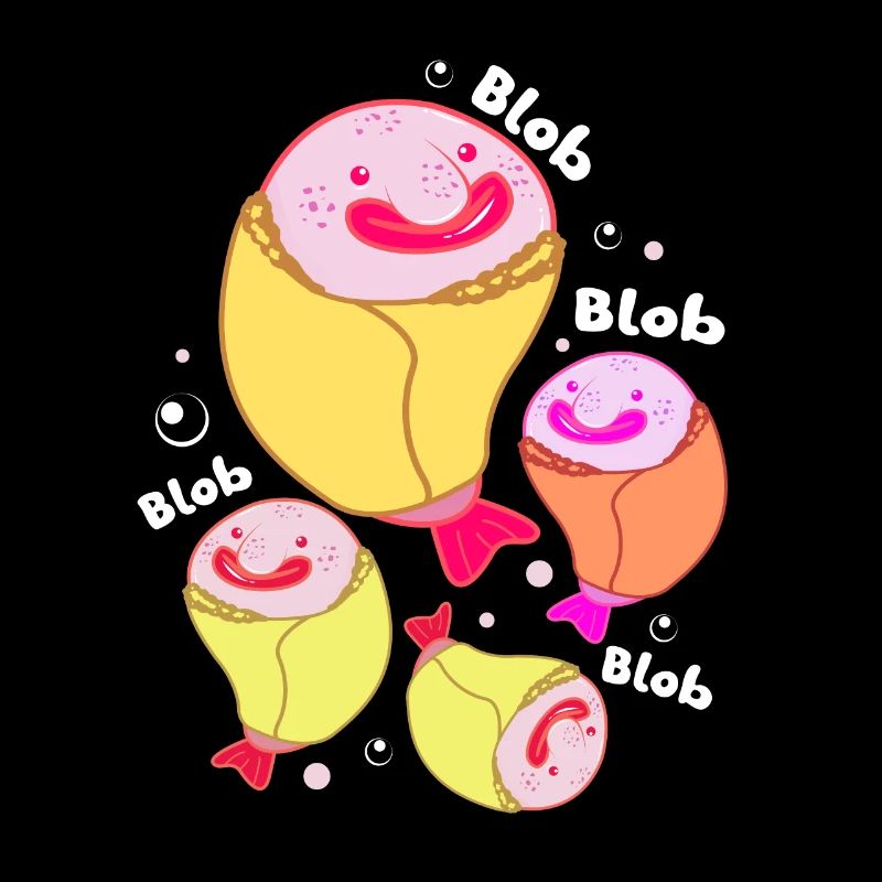 Blobfisch Tiefsee Grumpy Introvertiert Geschenk