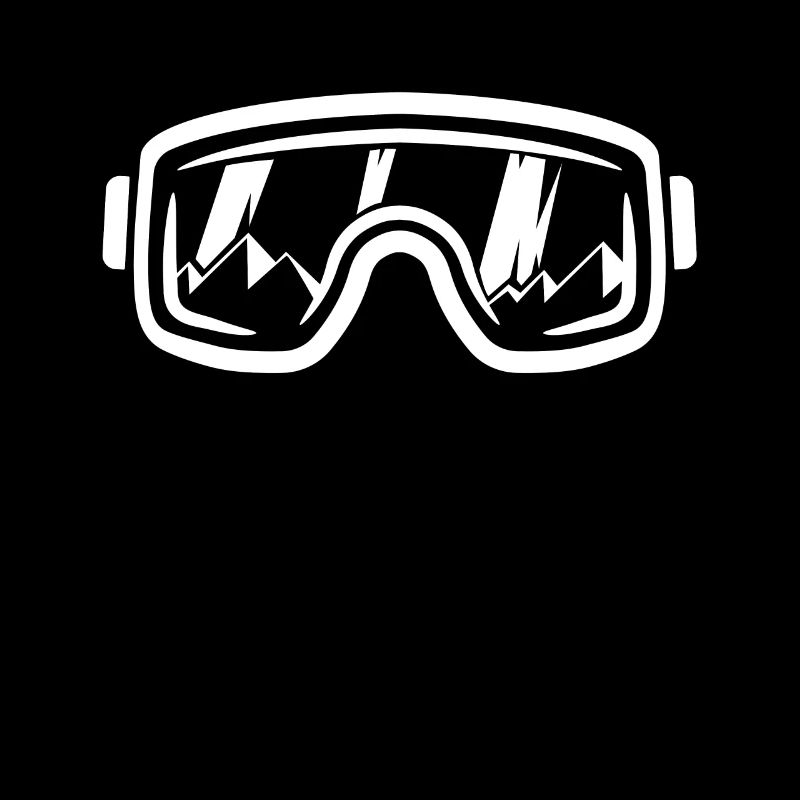 Skibrille Snowboard Brille Berge
