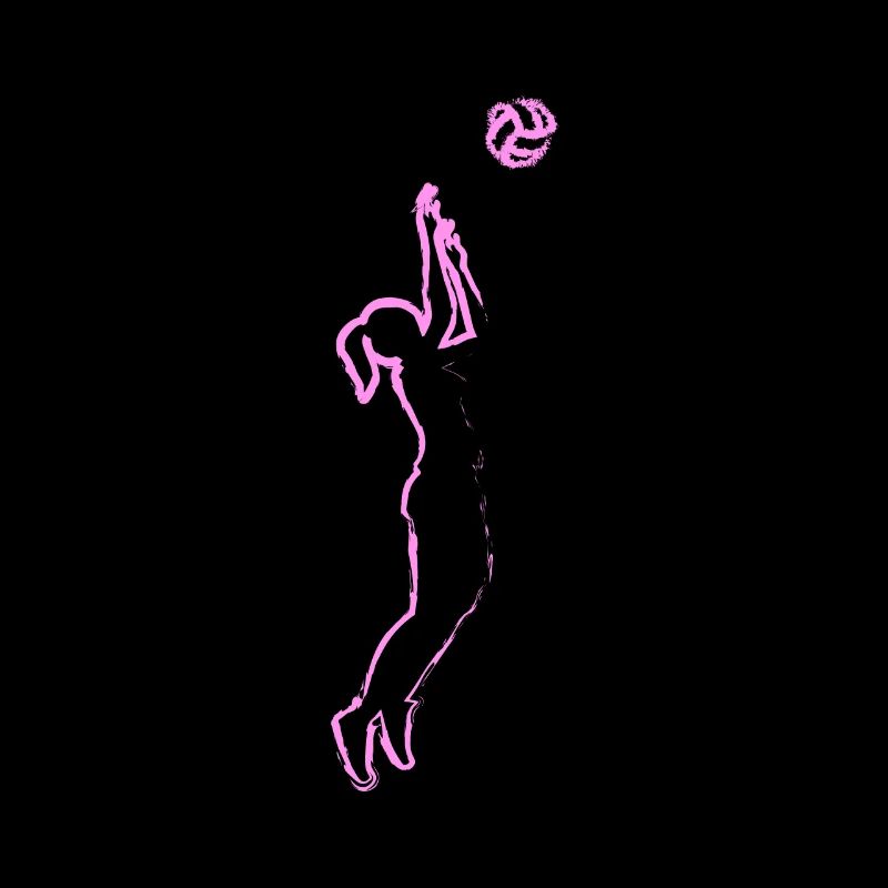 Fille de volleyball