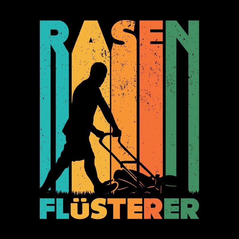 Rasenflüsterer Garten Rasen Mähen Beet
