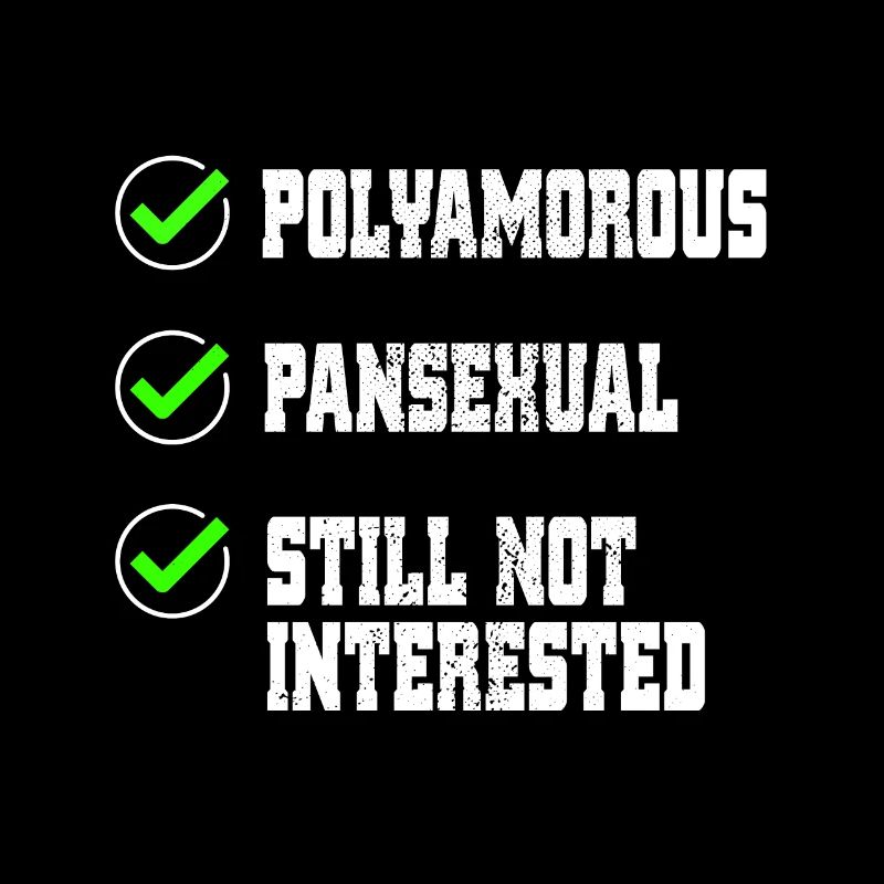 Polyamorous Pansexual Checkliste LGBTQ Polyamorie