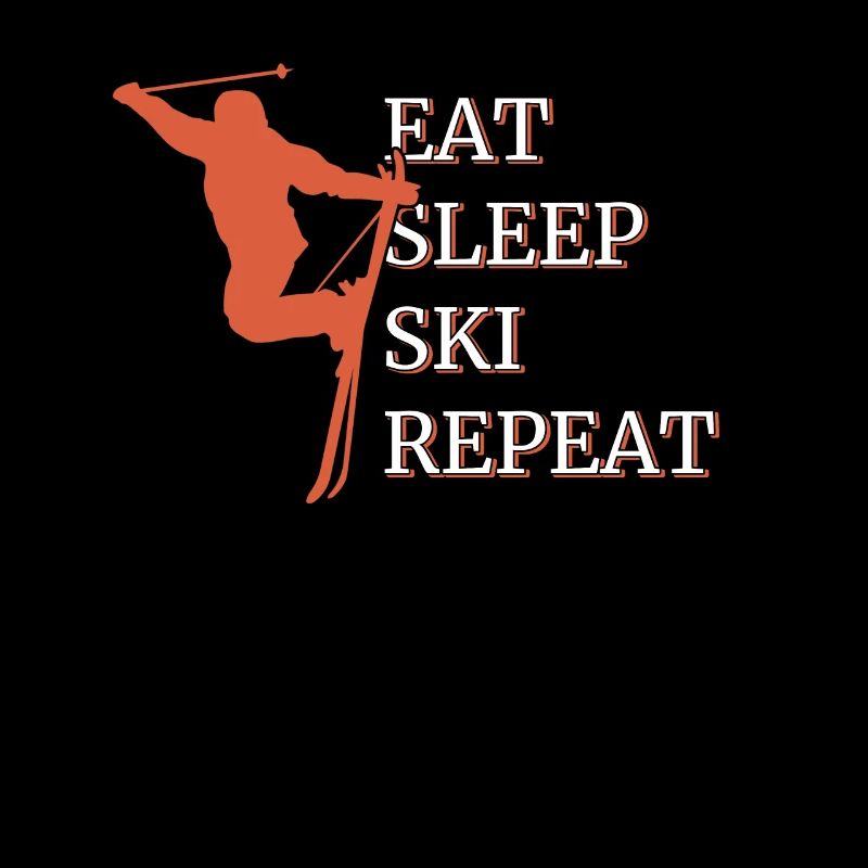Eat Sleep Ski Repeat