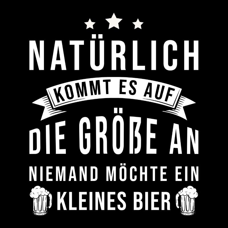 Bier lustiger Spruch