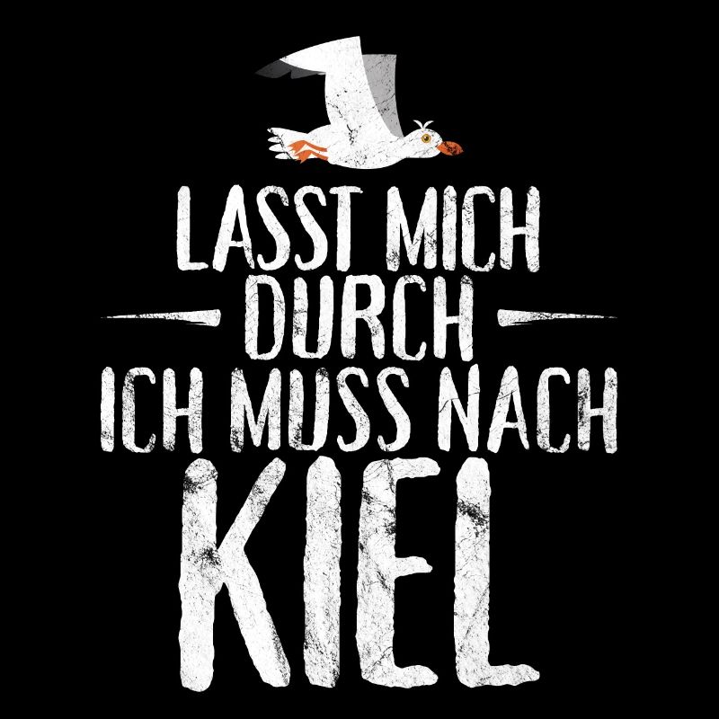 Lasst mich durch ich muss nach Kiel Möwe