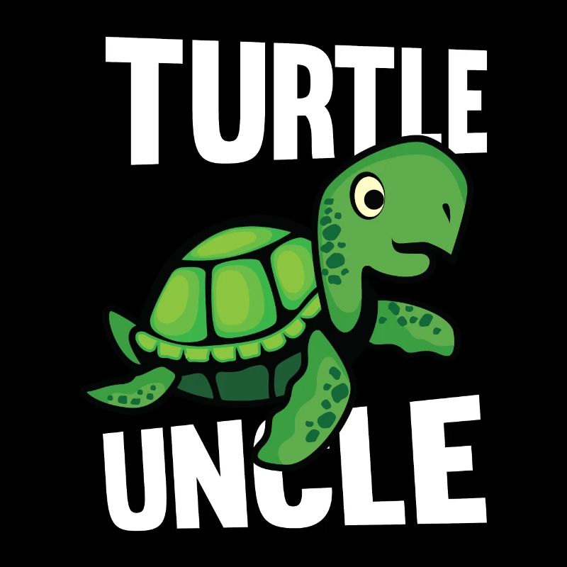 Turtle Baby Uncle Turtle Saying Gift