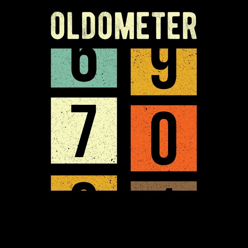 Oldometer 70th Birthday Gift