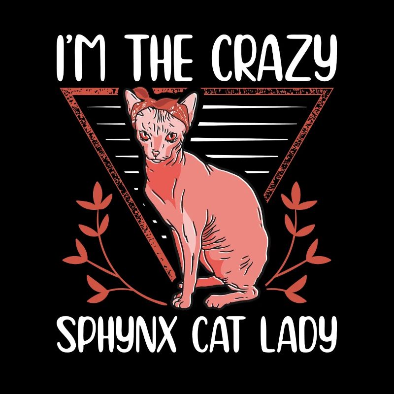 Sphynx Katze Sphinx Katzenbesitzerin Geschenk