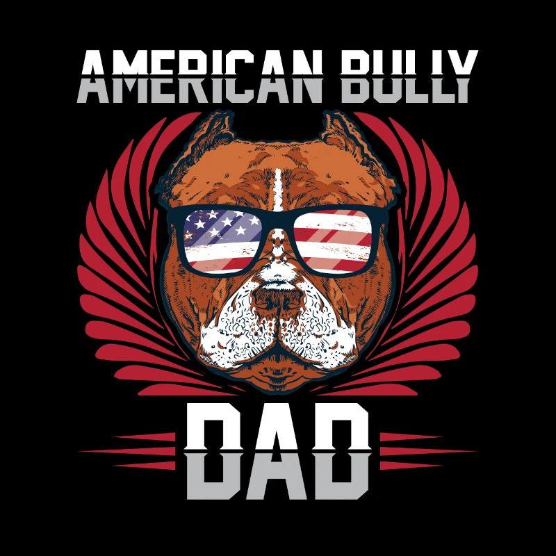 American Bully Dad Hundebesitzer | Hunde Geschenk