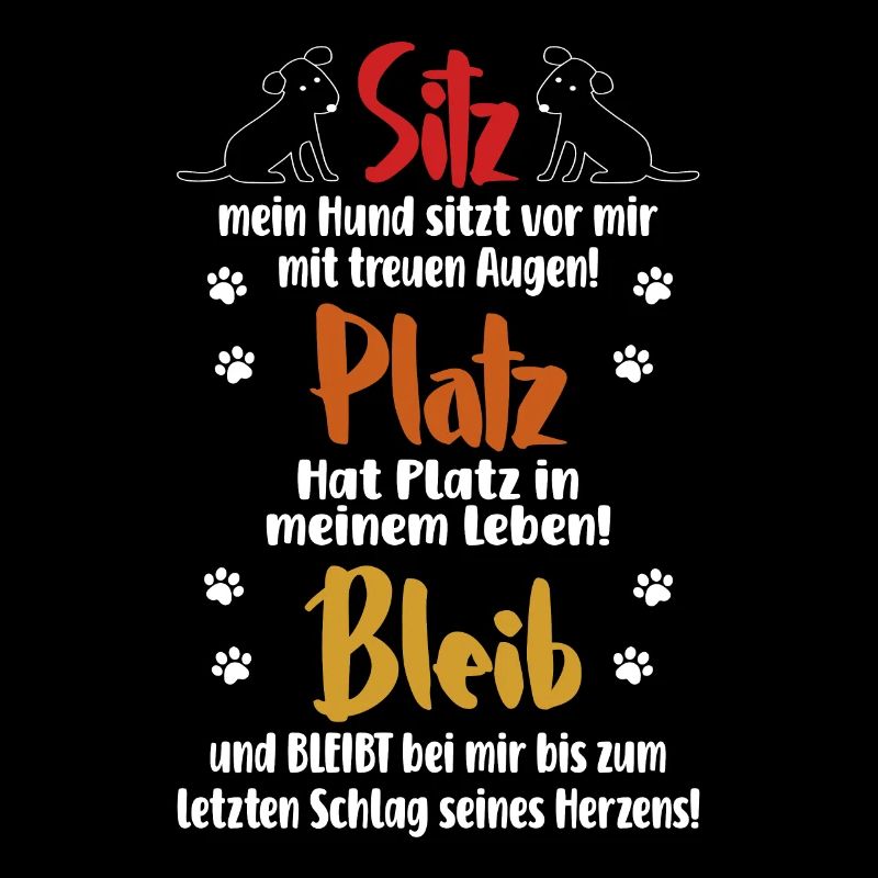 Sitz Platz Bleib Hundehalter Hunde