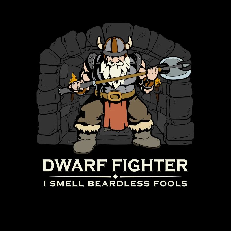 D20 Rpg Character - Dwarf Fighter