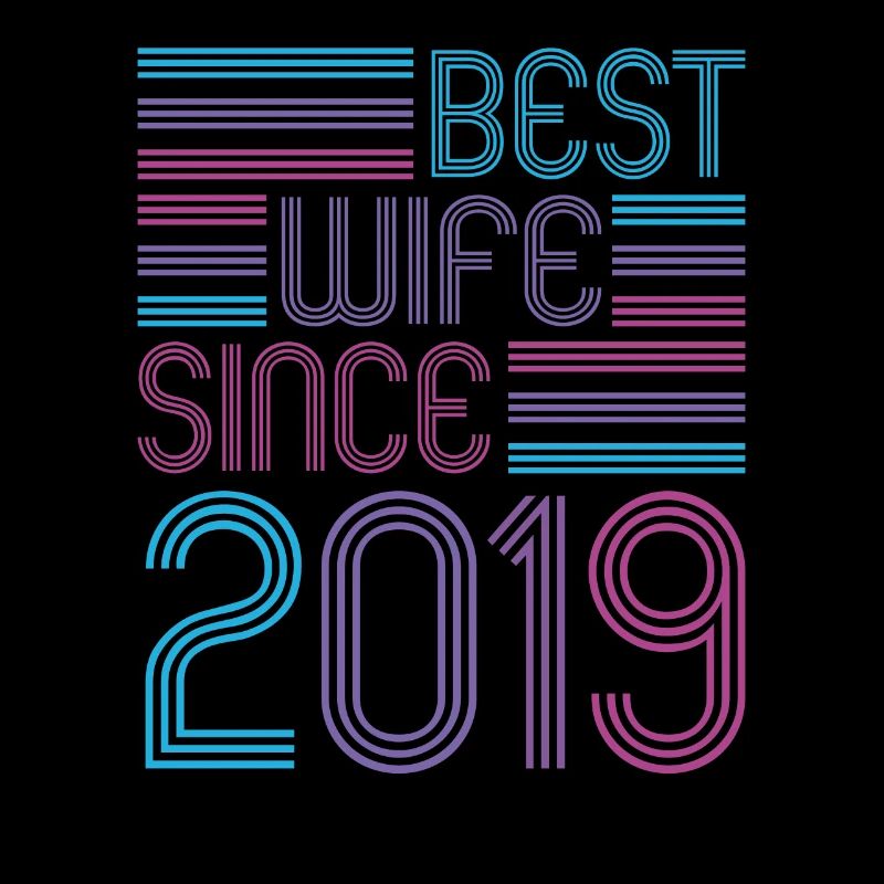 Beste Ehefrau seit 2019 2. Hochzeitstag