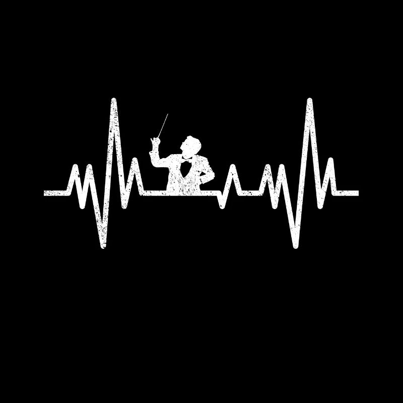 Dirigenten Musiker EKG Musik Herzschlag Dirigent