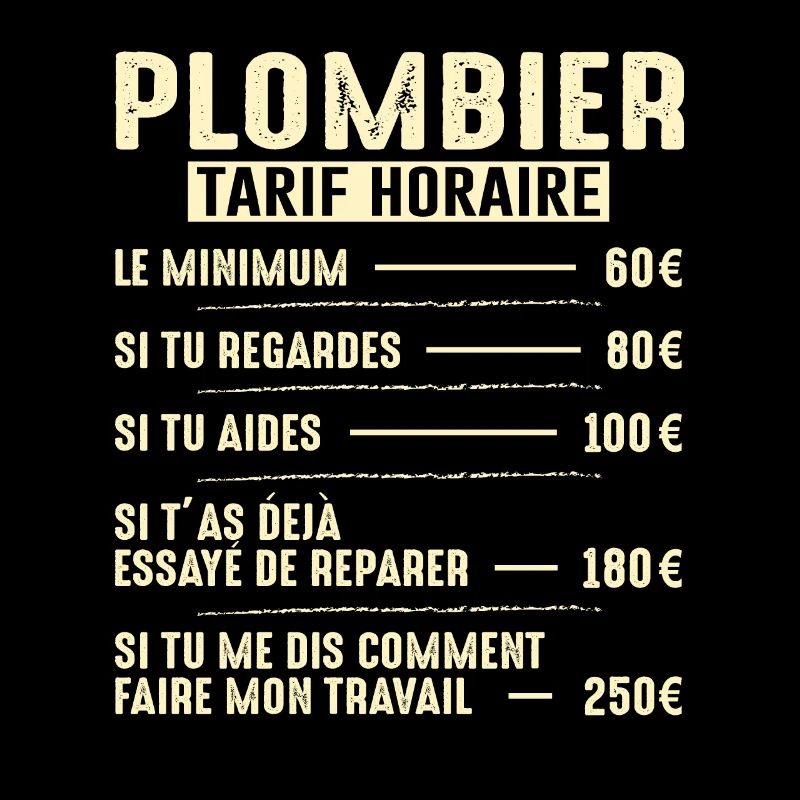 Le Tarif Horaire D'un Plombier