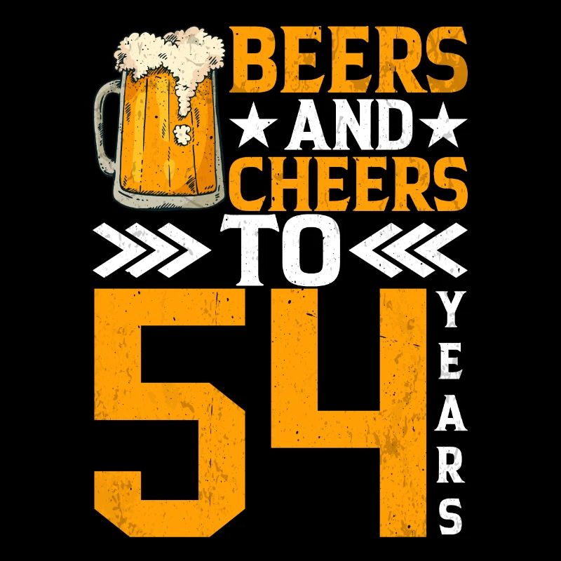 Acclamations et bière à 54 ans chope de bière mousseuse
