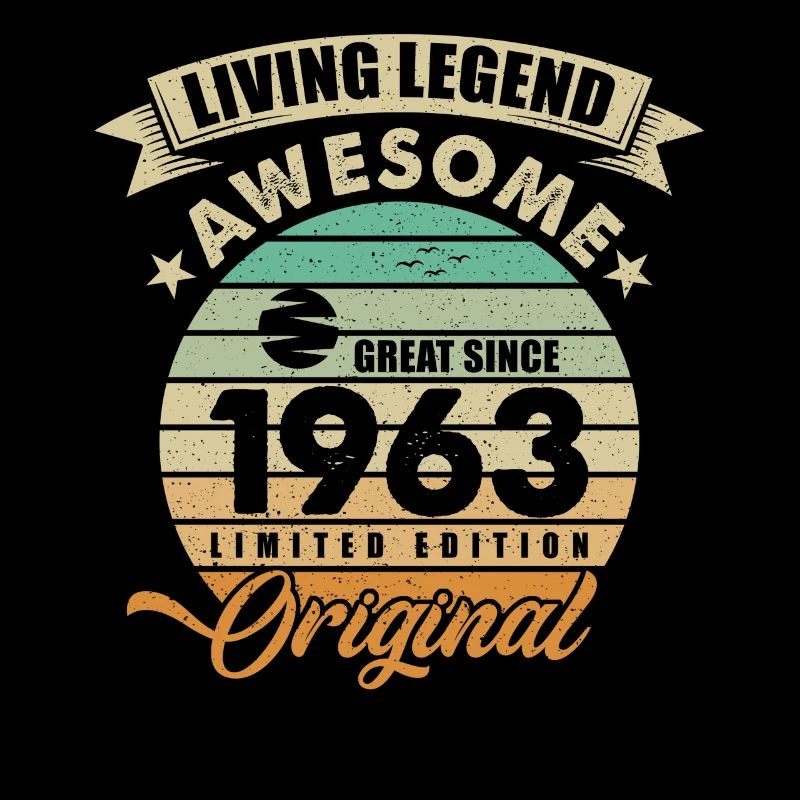 1963 Birthday Retro Orginal