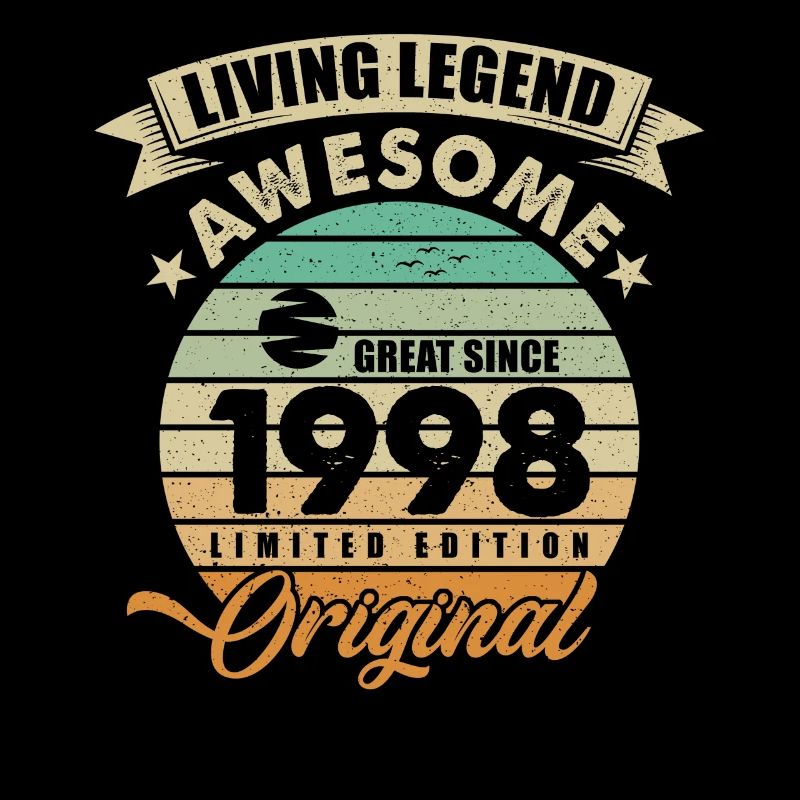 1998 Birthday Retro Orginal