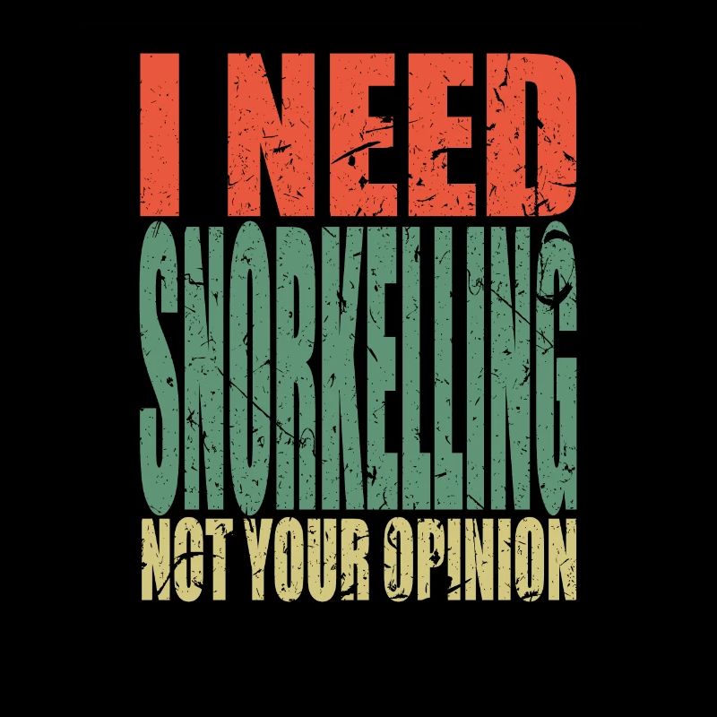 Snorkeling saying funny