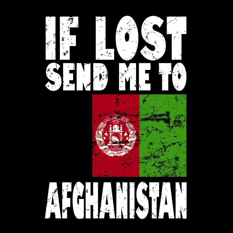 Afghanistan Flag Slogan