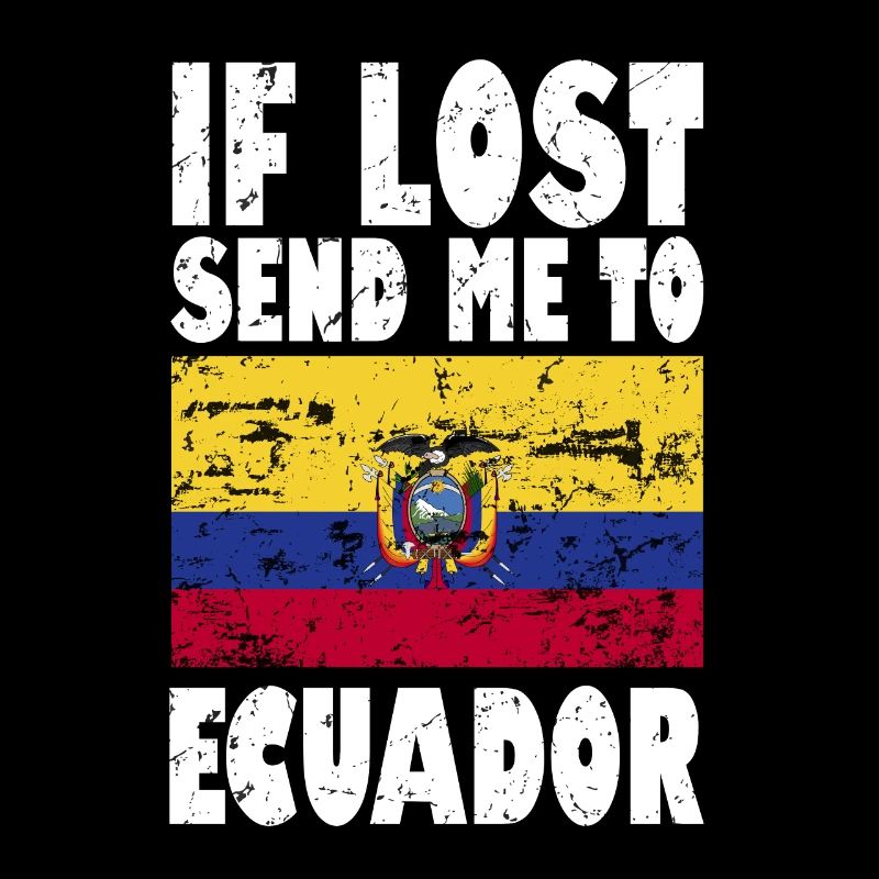 Ecuador Flagge Spruch