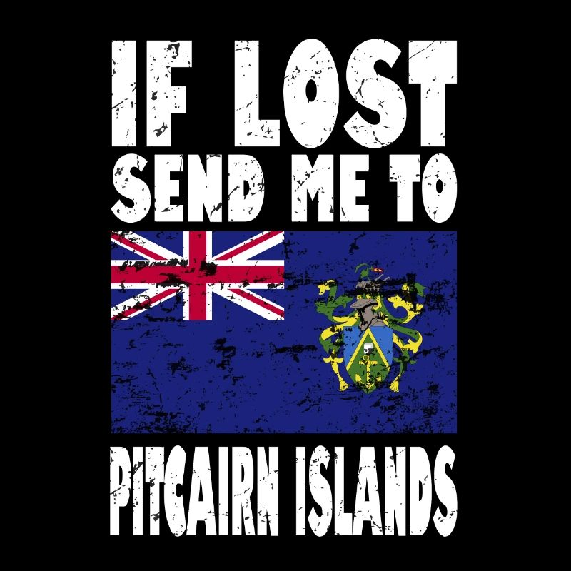 Pitcairninseln Flagge Spruch