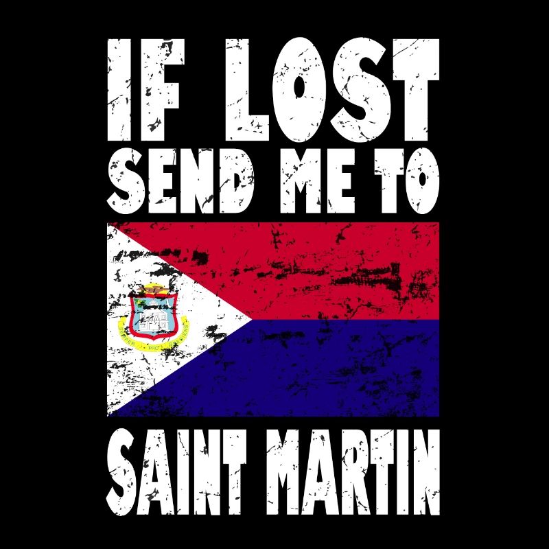 St. Martin Flag Saying