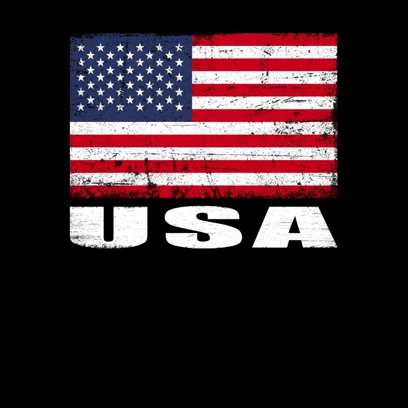 Drapeau des États-Unis Grunge Drapeau des États-Unis