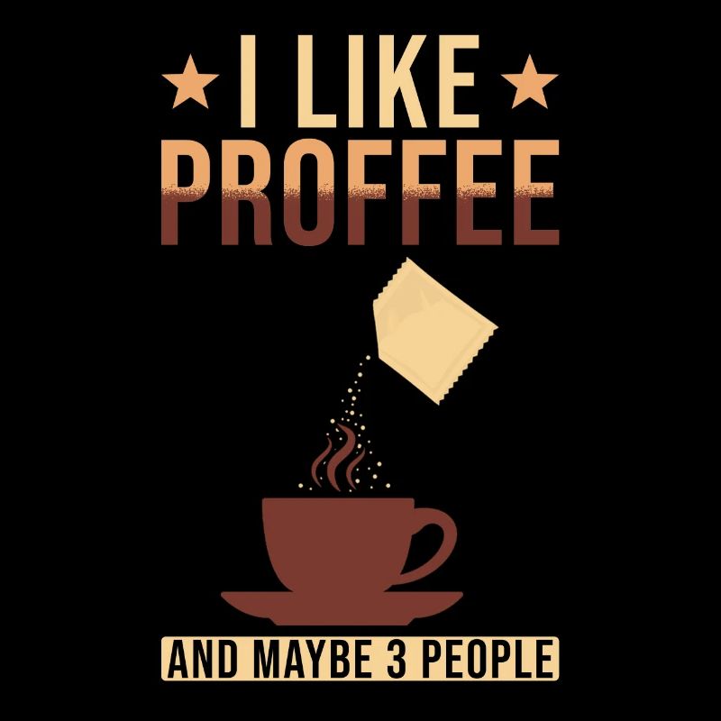Proffee Saying Protein Coffee Funny Proffee