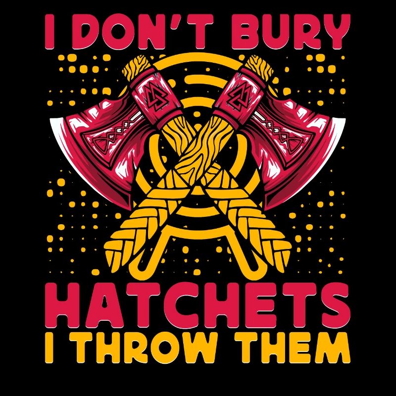 I don't bury hatches I throw them