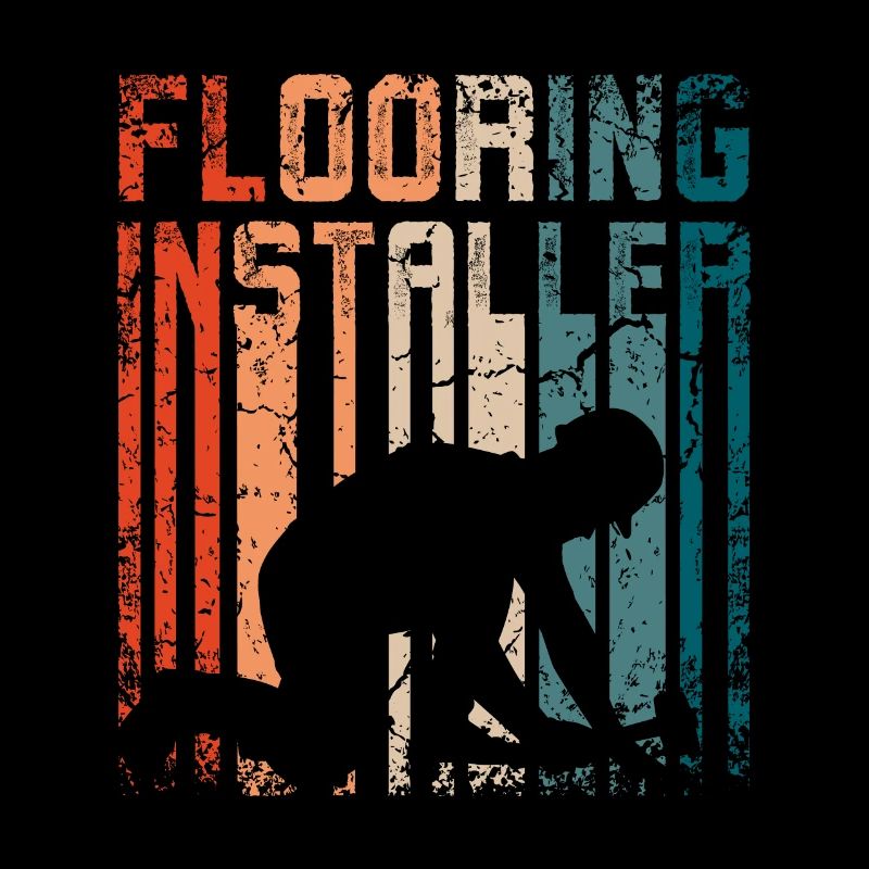 Retro vintage flooring installer