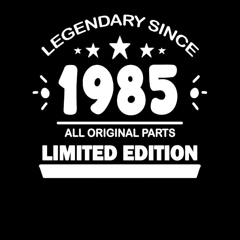 1985 - Né 1985 - Année de construction 1985