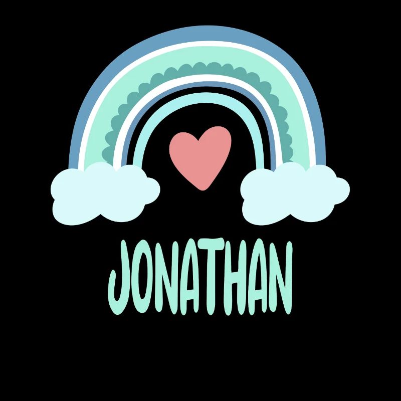 Jonathan Name Regenbogen Baby