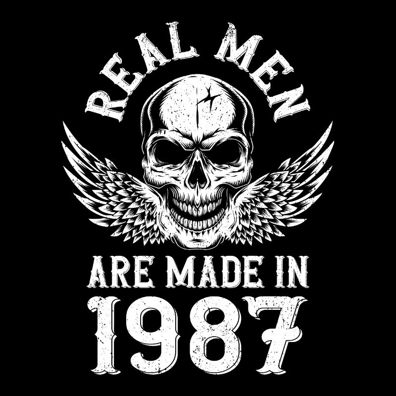 Geburtstag 1987 Echte Männer sind 1987 geboren