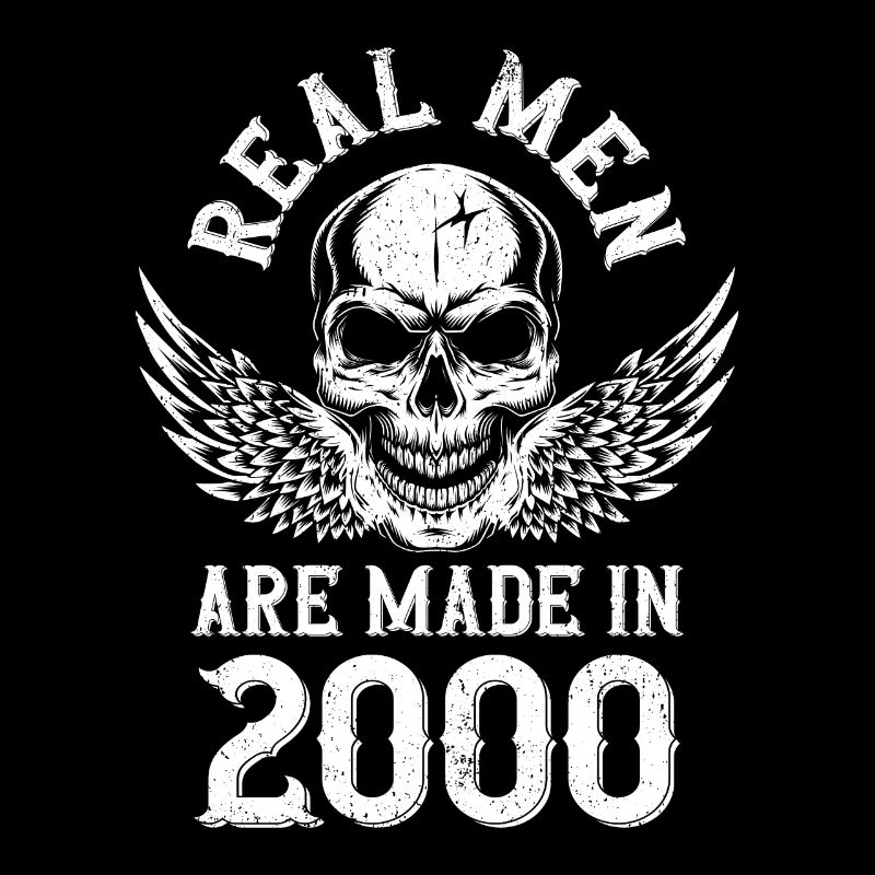 Geburtstag 2000 Echte Männer sind 2000 geboren