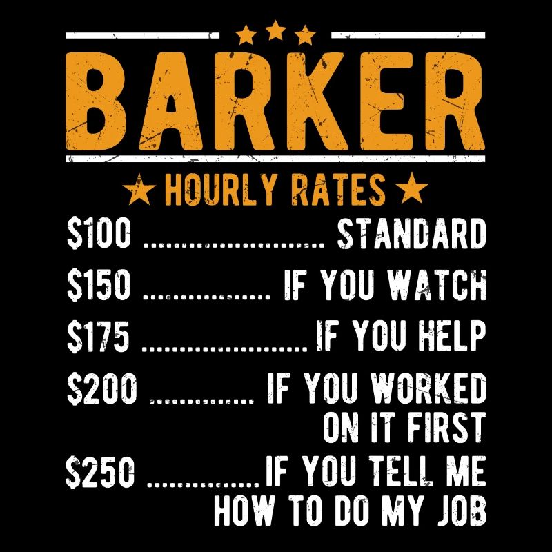 Barker Stundenlohn