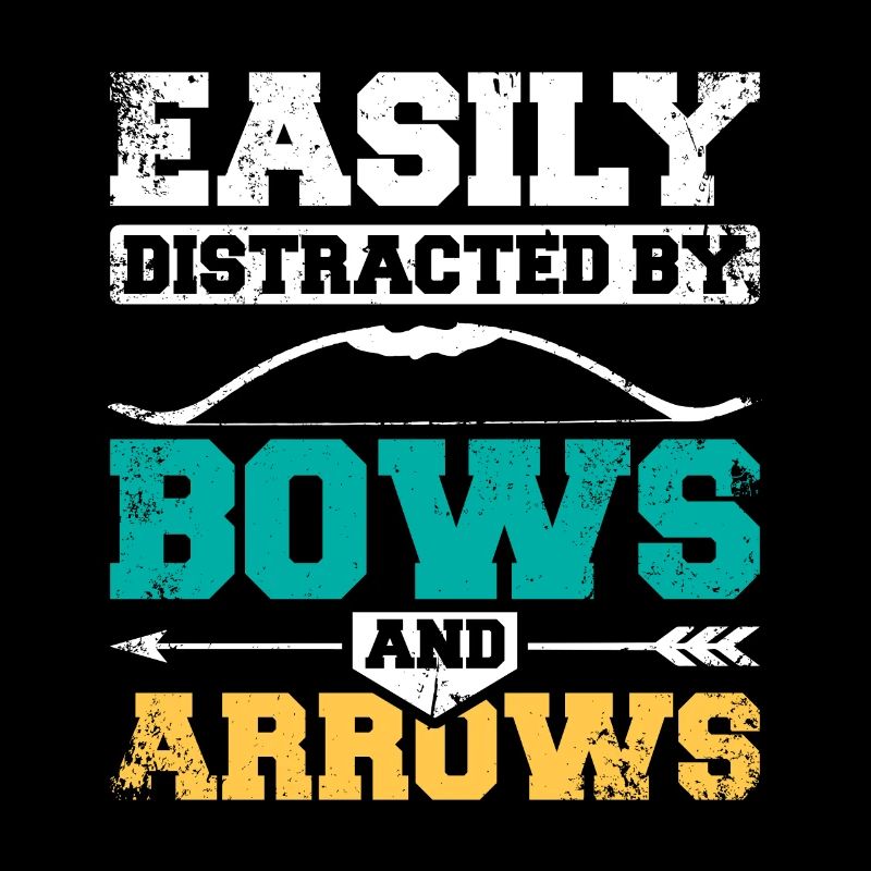 Leicht ablenkbar durch Pfeil und Bogen
