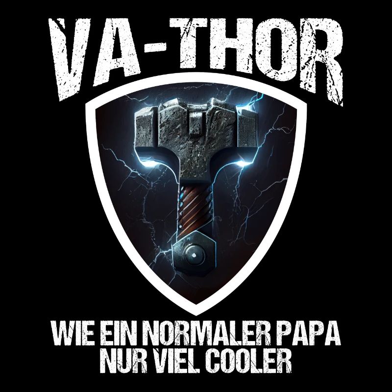 Papa Vathor Va Thor Vatertag Vatertagsgeschenk