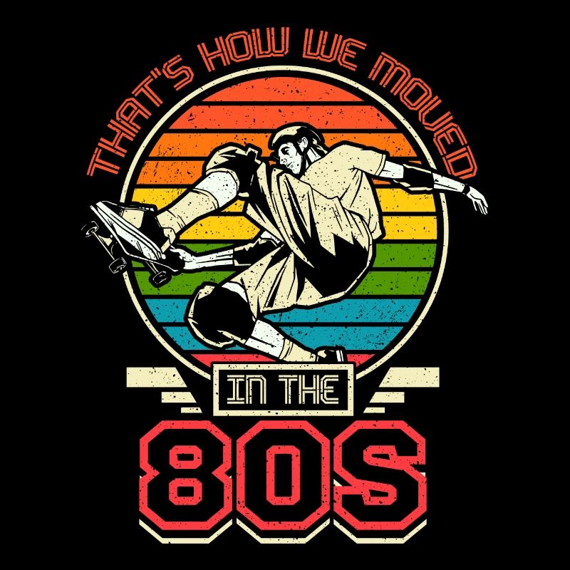 How we moved into the 80s, skateboarding