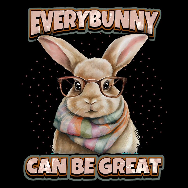 Rabbit Rabbit Kawaii Illustration Funny Saying