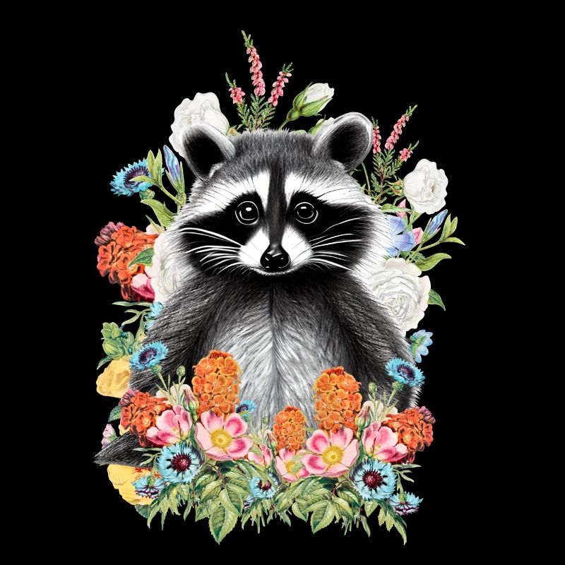 Fleurs de raton laveur