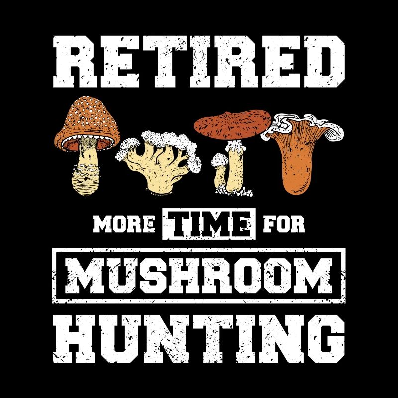 Retraité Chasse aux champignons