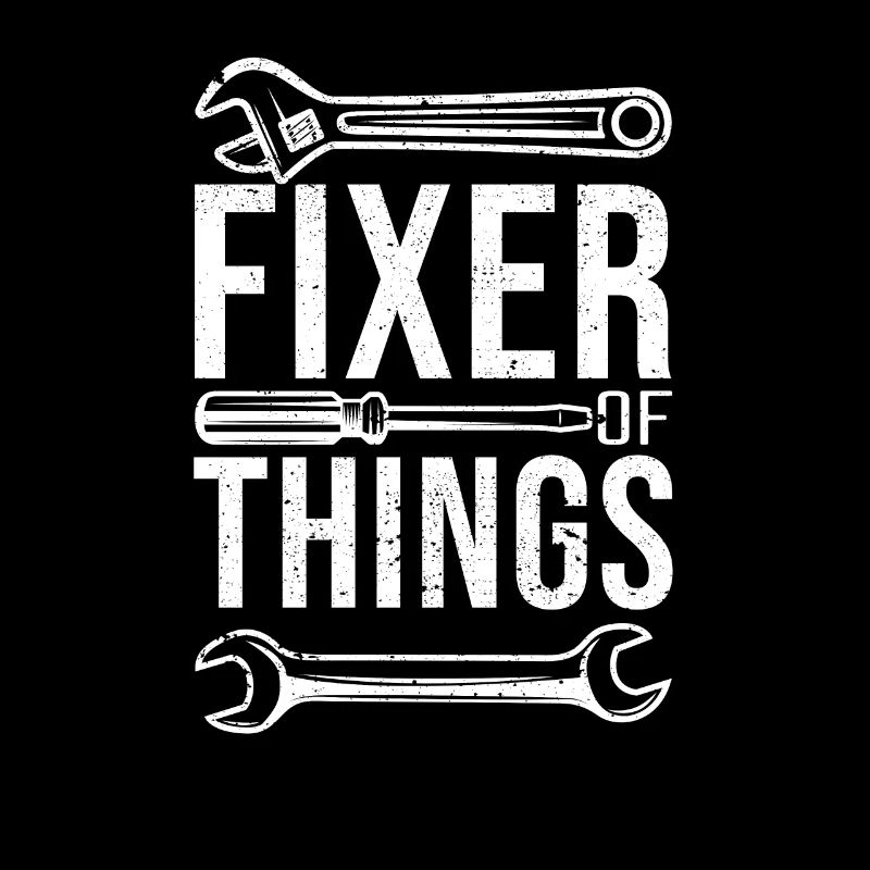 Fixer der Dinge Handwerker Schreiner Heimwerker