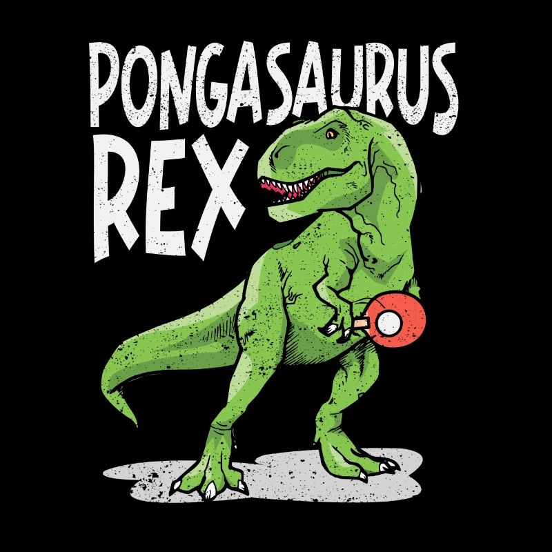 Pongasaurus Rex Ping Pong Master Funny Table