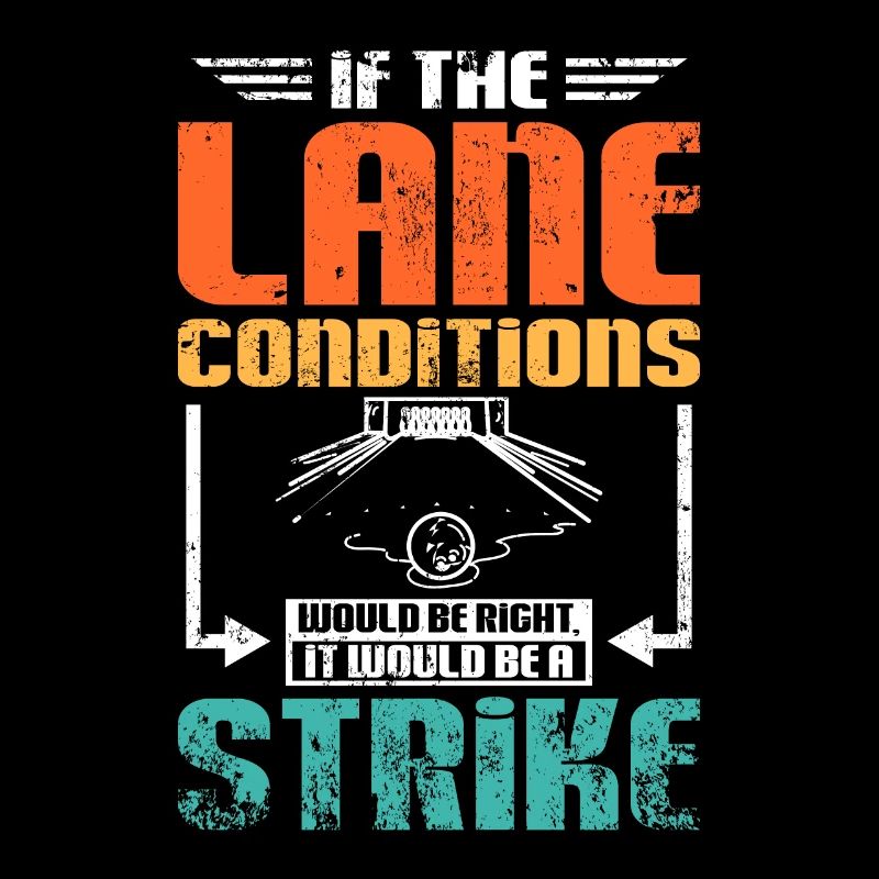 Funny bowling lane strike